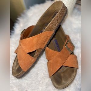 Birkenstock | Siena Big Buckle | Nubuck Leather | SOFT footbed